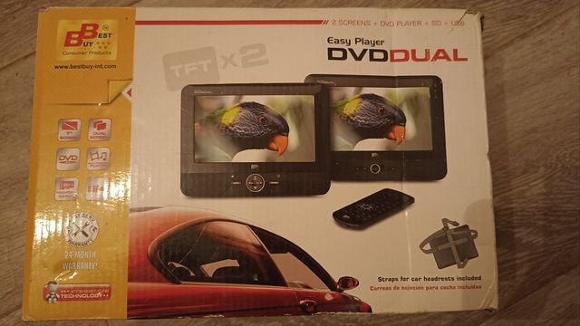 DVD dual doble pantalla 