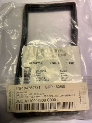 Juntas condensador secadora miele profesional