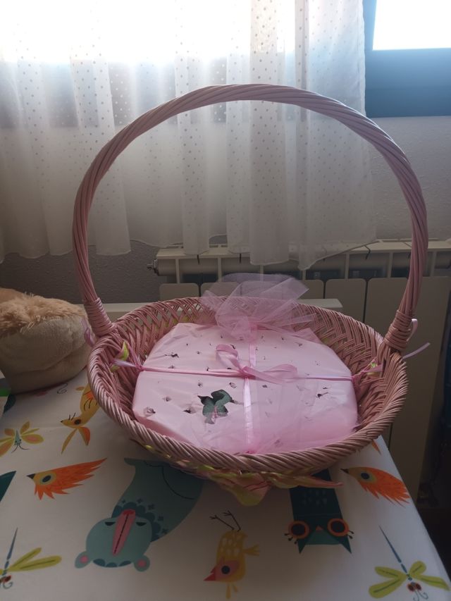 cestos de mimbre para comunión