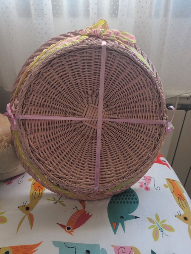 cestos de mimbre para comunión