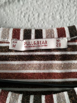 Camiseta rayas Pull & Bear M