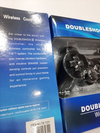 Mando Ps3 Inalambrico Negro 👌✅️