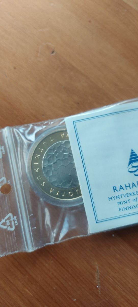 Moneda de 5 euros de Finlandia 2008