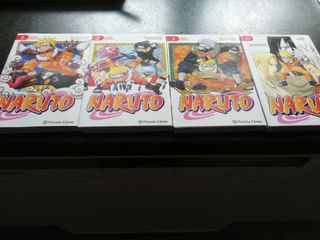 Cómic manga Naruto 4 unidades