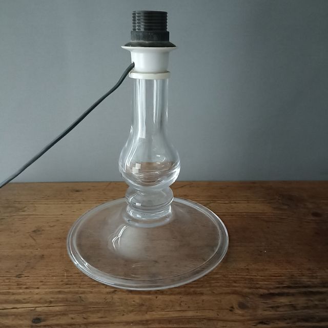 Lámpara sueca años 60 Kosta Helkristall