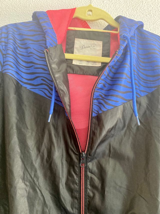 Chaqueta ligera cebra