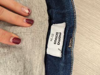 Vaquero, jeans premamá 