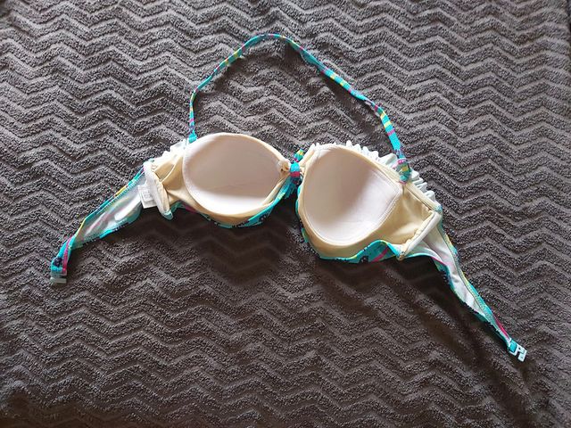 3 peças-Top tanquini/tankini, biquini/bikini 42/44