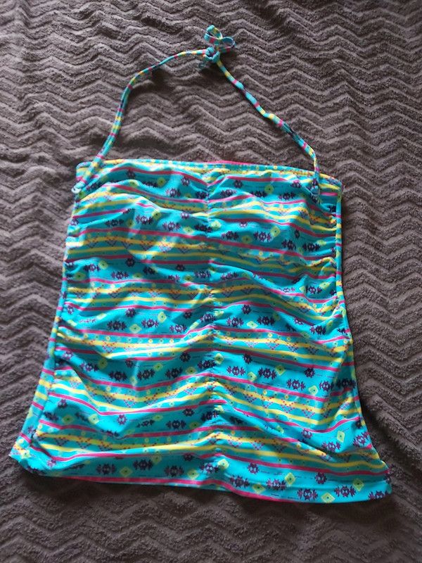 3 peças-Top tanquini/tankini, biquini/bikini 42/44