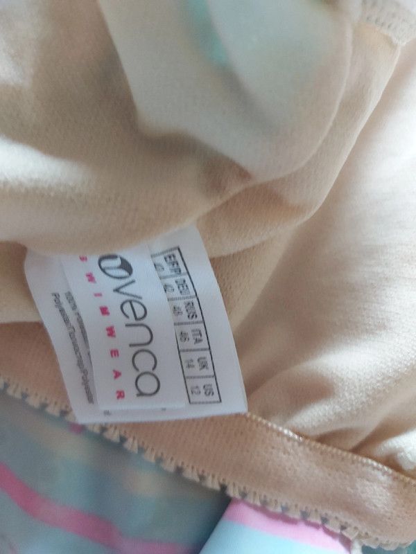 3 peças-Top tanquini/tankini, biquini/bikini 42/44