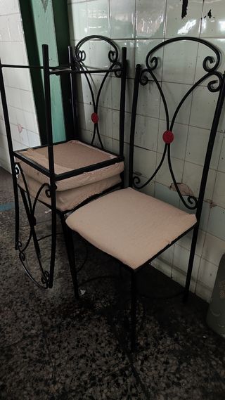 preciosas sillas de forja