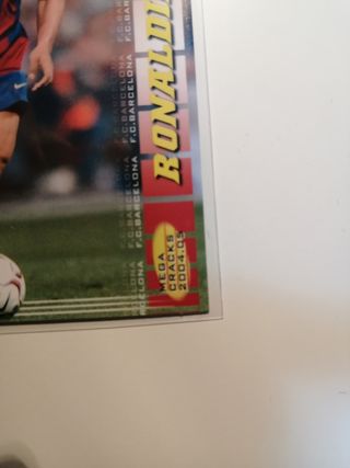 CROMO MEGACRACKS 2004 2005 Nº68 RONALDINHO