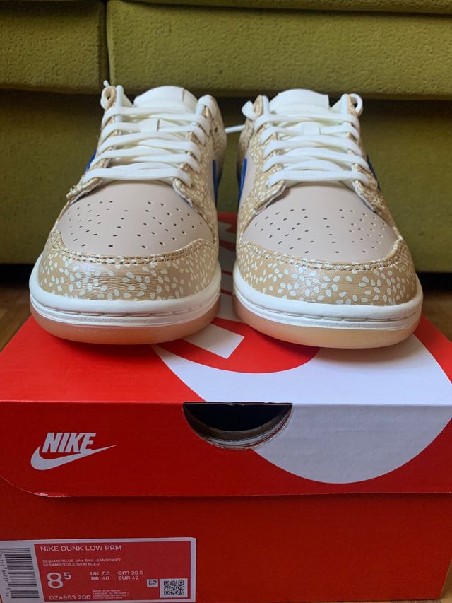 Nike Dunk low prm "Sesame"