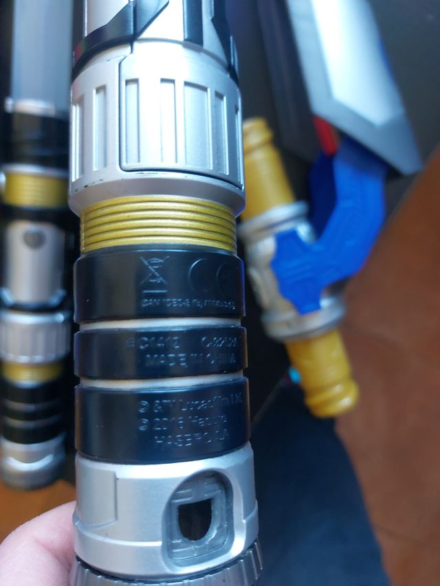 lote 2 espadas Star wars