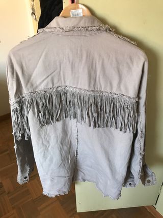 Chaqueta Flecos / Zara