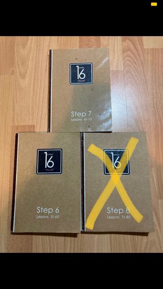 Step 6 y step 7 Number 16