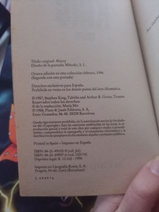 Misery de Stephen King