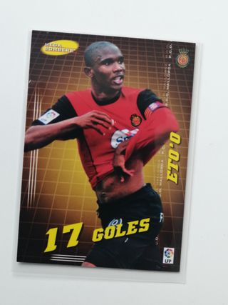 CROMO MEGACRACKS 2004 2005 MALLORCA Nº 404 ETO'O