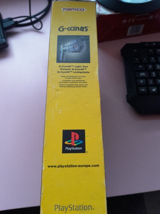 pistola g-con 45 con caja PlayStation 