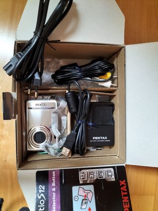 Cámara de fotos pentax