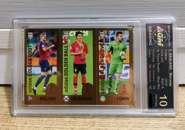 HAALAND ROOKIE STICKER NORUEGA FIFA 365 - AGM 10