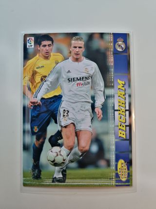 CROMO MEGACRACKS 2004 2005 MADRID Nº 173 BECKHAM