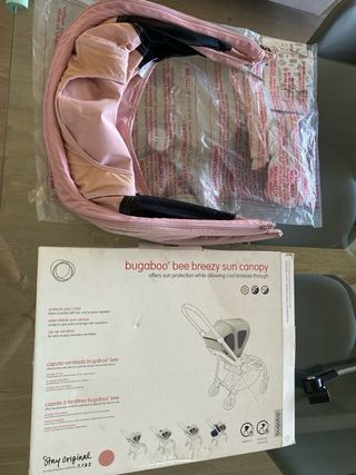 Bugaboo capazo bee5 y extras