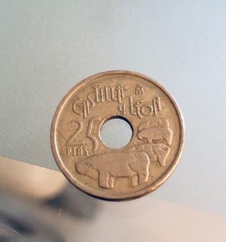 Moneda 25 pesetas 