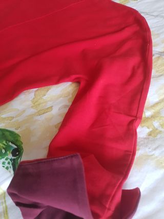 Calvin Klein Jeans t-shirt maniche 3/4 ,rosso