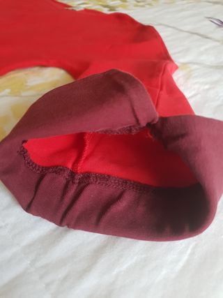 Calvin Klein Jeans t-shirt maniche 3/4 ,rosso