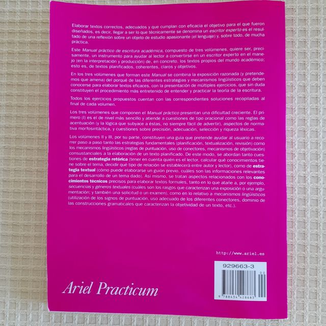 Manual práctico de escritura academica