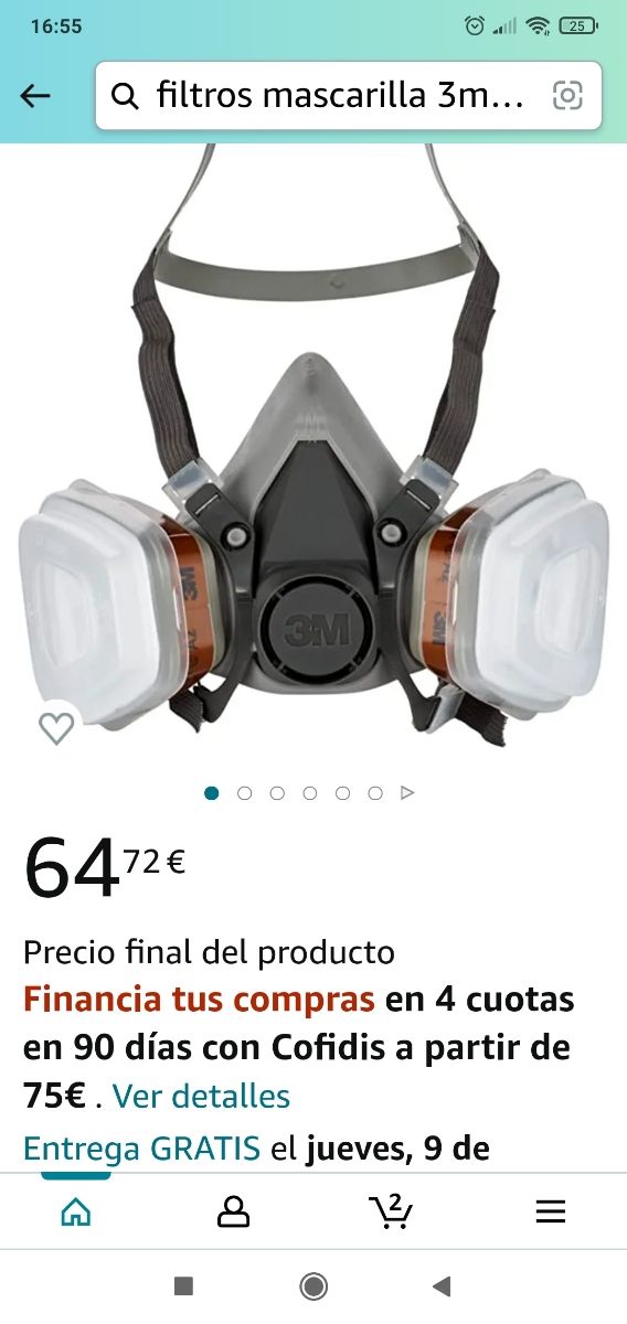 mascarilla 3m