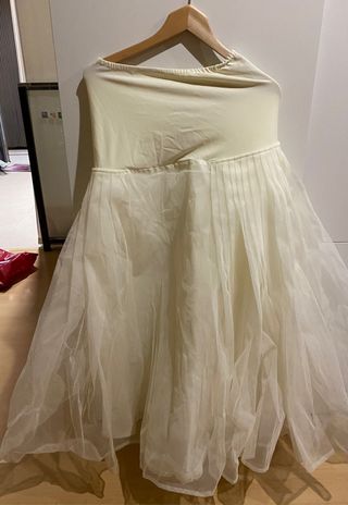 Cancán de vestido de novia