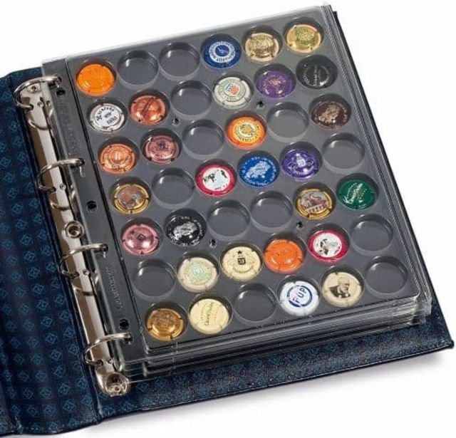 2Hojas Coleccionar Chapas, Coronas, Cava ENCAP