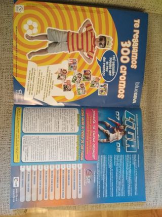 Álbum completo 07/08 liga fútbol