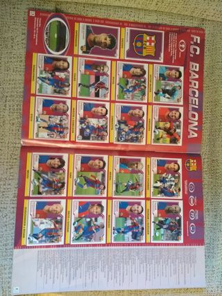 Álbum completo 07/08 liga fútbol