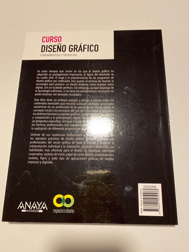 Libro Curso diseño gráfico 