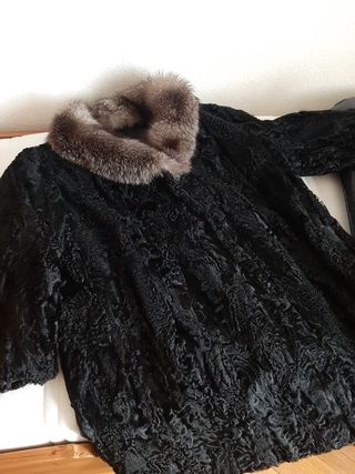 Chaqueta de Piel Auténtica de Ovino