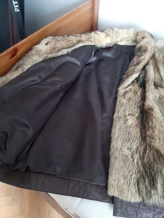 Chaqueta de Piel Auténtica de Ovino