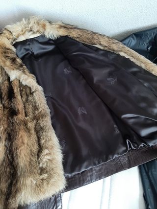 Chaqueta de Piel Auténtica de Ovino