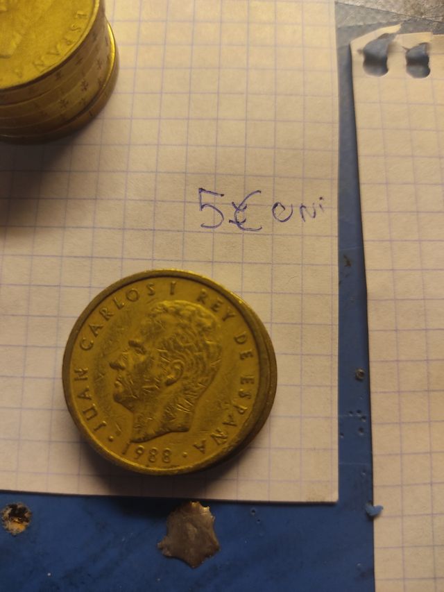 pesetas españolas 100 200 y 500