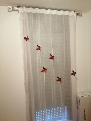 6 mariposas para cortina
