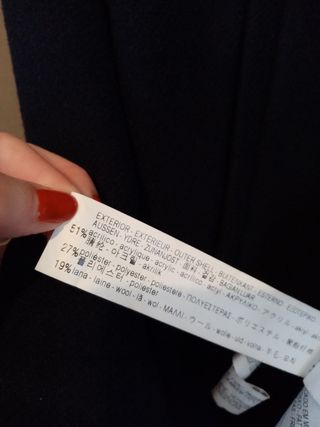 Trenca de lana Zara