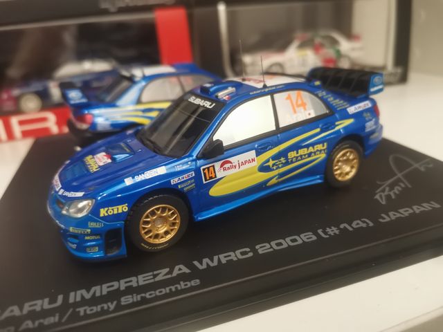 Subaru Impreza WRC Toshi Arai Test Rally HPI 1/43