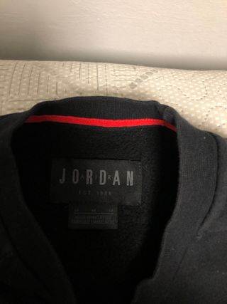 Sudadera jordan negra