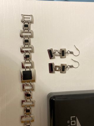 Pendientes y pulsera LOTUS