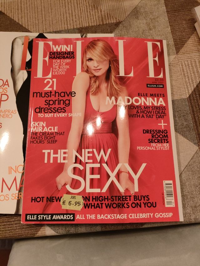 Revistas Madonna Elle