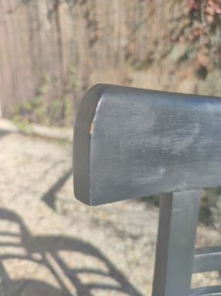 Lote de 2 sillas (estilo Thonet) tapizadas