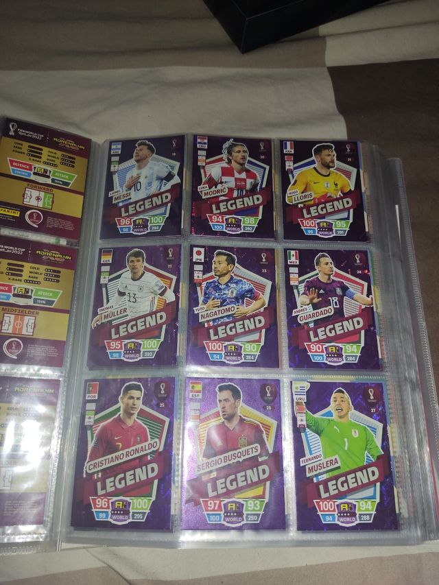 Album Adrenalyn qatar xl 2022 completo