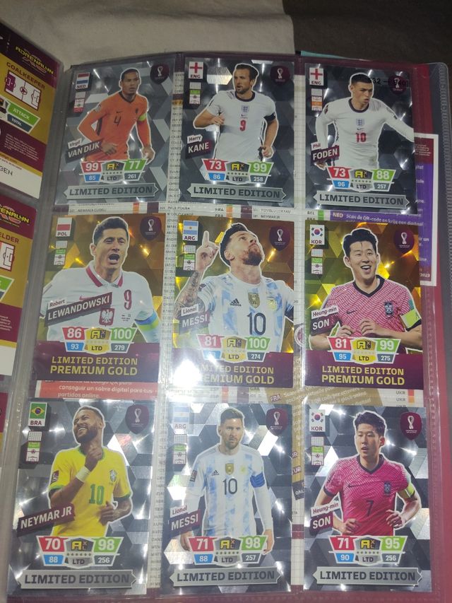 Album Adrenalyn qatar xl 2022 completo